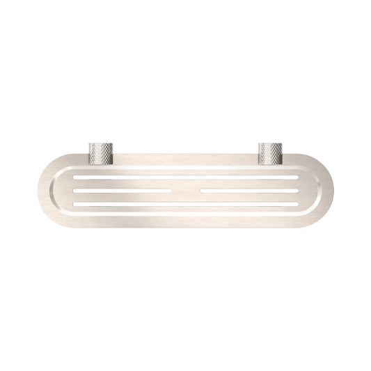 Opal Metal Shower Shelf Brushed Nickel