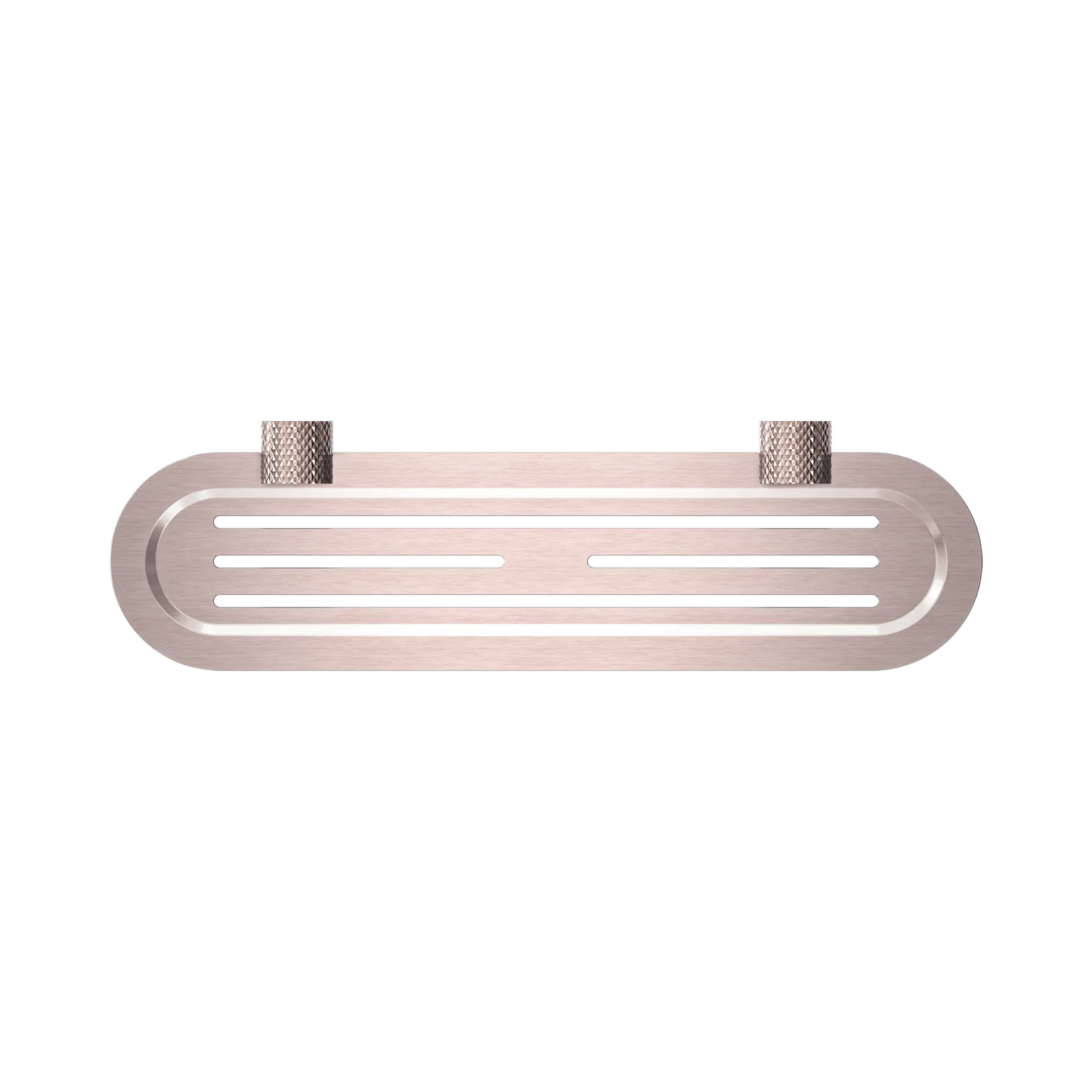 Opal Metal Shower Shelf Brushed Bronze