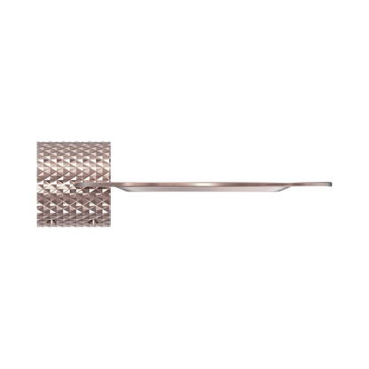 Opal Metal Shower Shelf Brushed Bronze