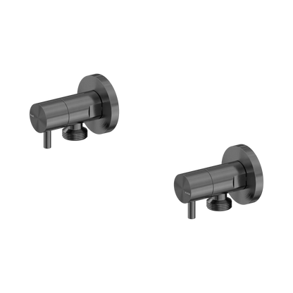 Washing Machine Tap Set Gun Metal