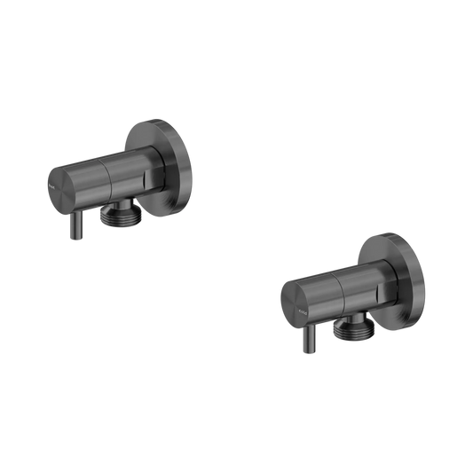Washing Machine Tap Set Gun Metal