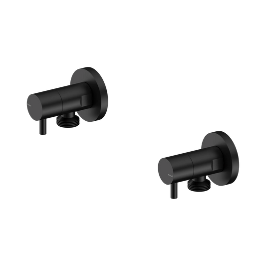 Washing Machine Tap Set Matte Black