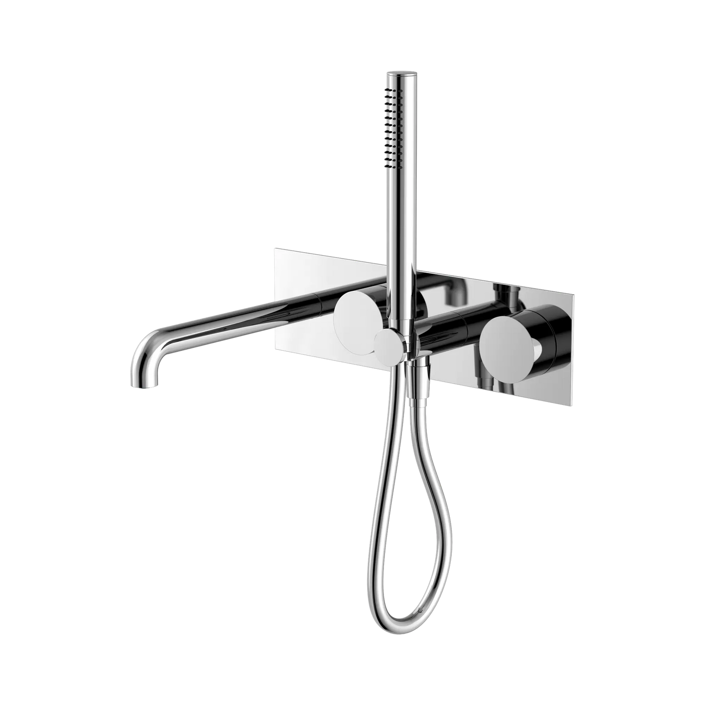 Kara Progressive Shower System With Spout 230mm Chrome