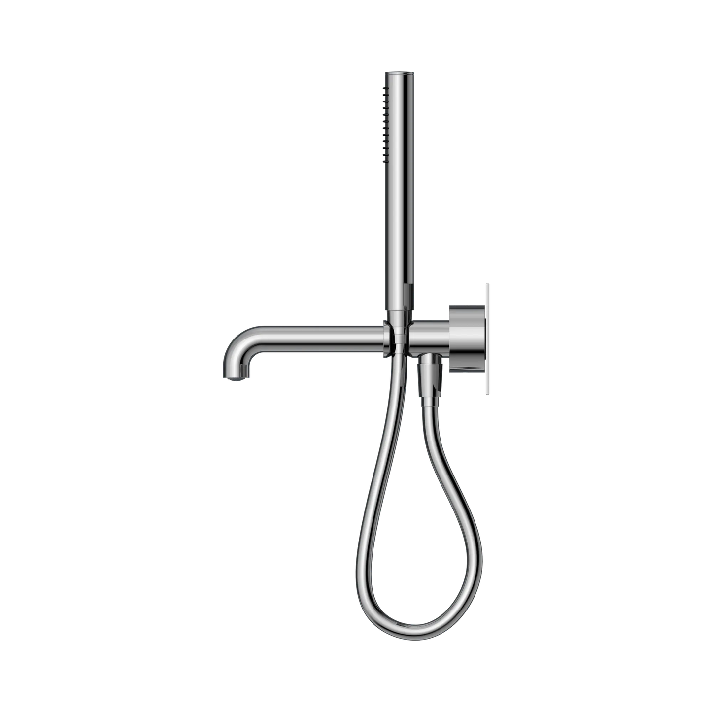 Kara Progressive Shower System With Spout 230mm Chrome