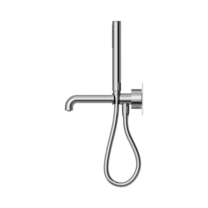 Kara Progressive Shower System With Spout 230mm Chrome