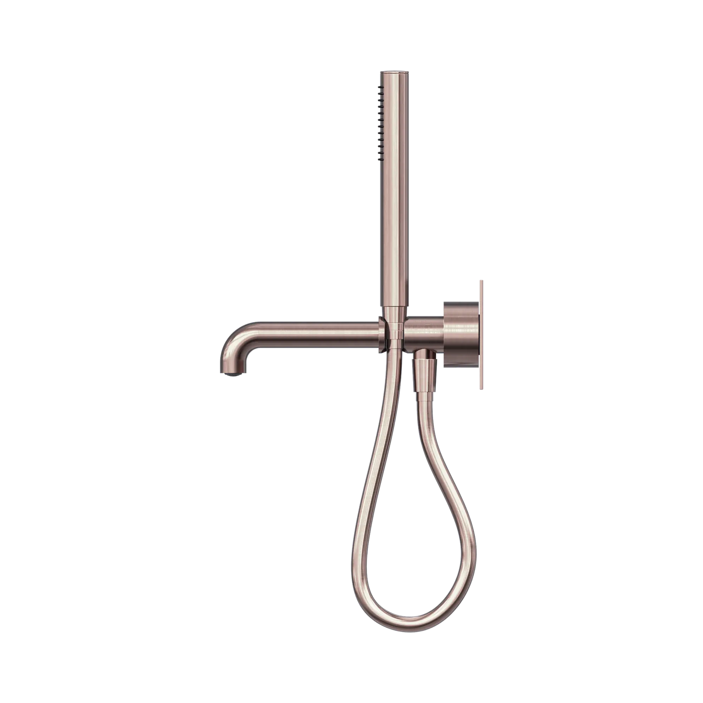 Kara Progressive Shower System With Spout 250mm Brushed Bronze