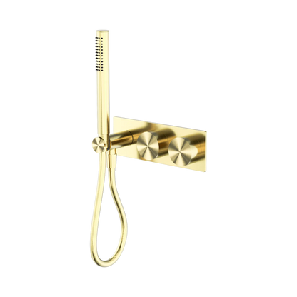 Kara Progressive Shower System Brushed Gold