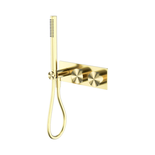Kara Progressive Shower System Brushed Gold