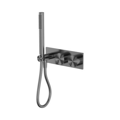 Kara Progressive Shower System Gun Metal
