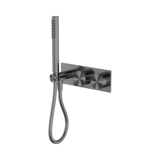 Kara Progressive Shower System Gun Metal