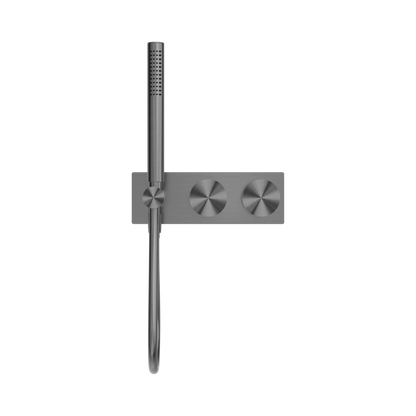 Kara Progressive Shower System Gun Metal