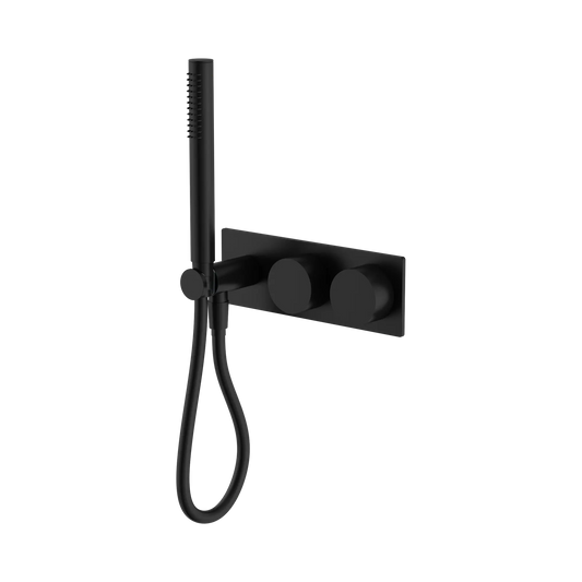 Kara Progressive Shower System Matte Black