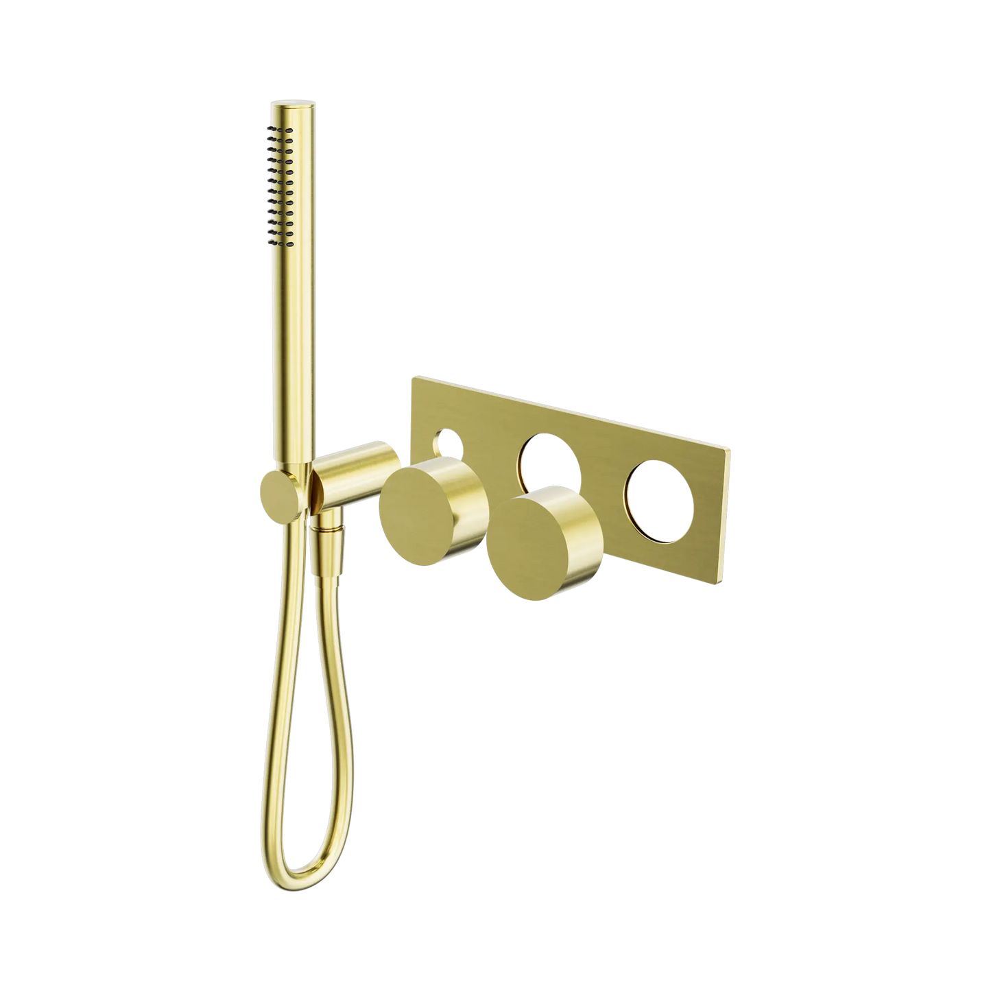 Kara Progressive Shower System Trim Kits Only Brushed Gold