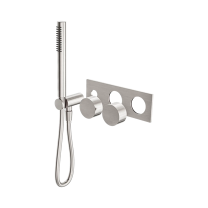 Kara Progressive Shower System Trim Kits Only Brushed Nickel