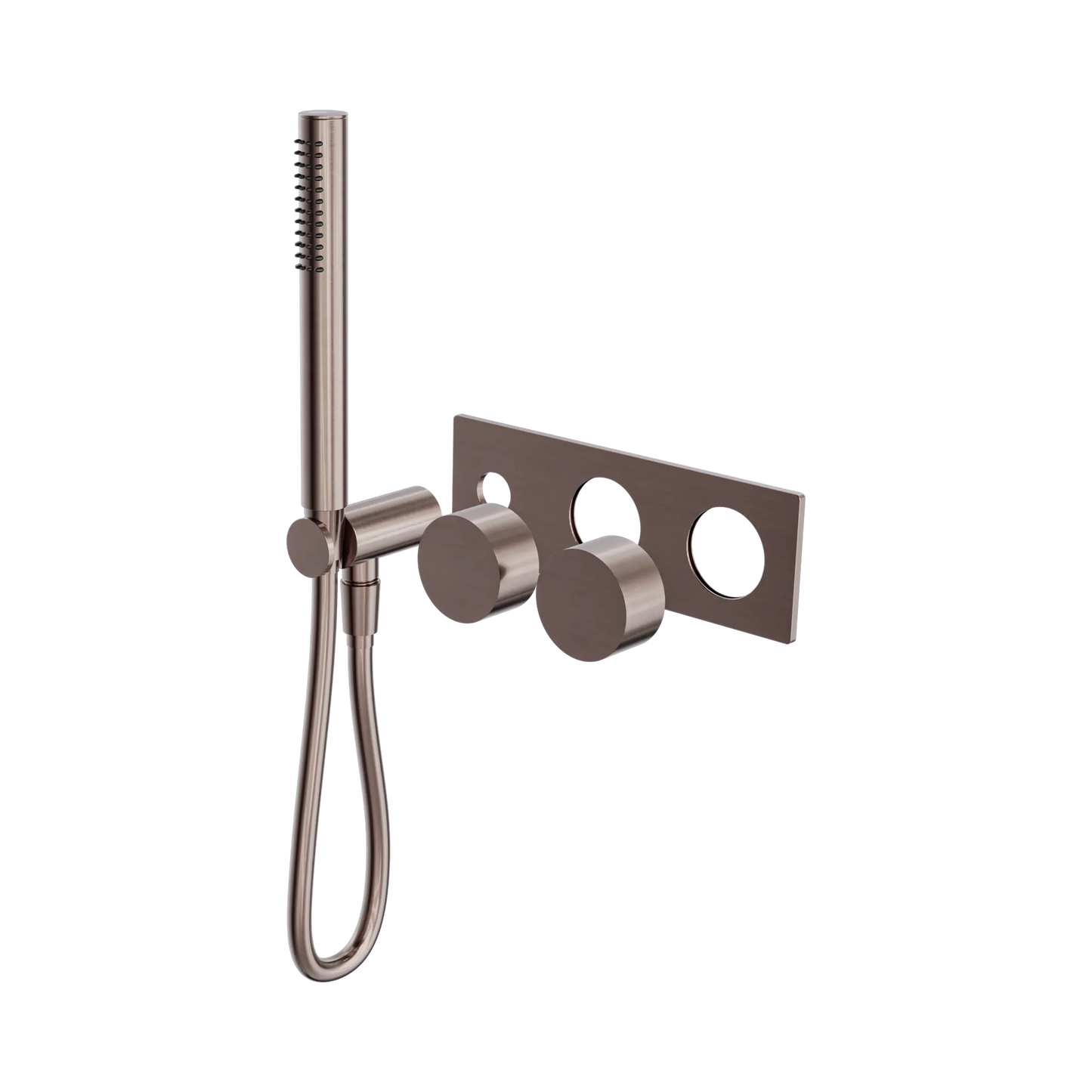 Kara Progressive Shower System Trim Kits Only Brushed Bronze