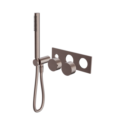 Kara Progressive Shower System Trim Kits Only Brushed Bronze