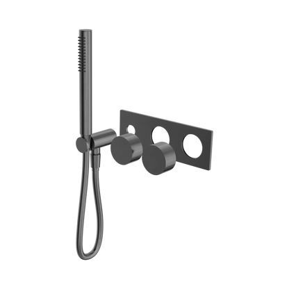 Kara Progressive Shower System Trim Kits Only Gun Metal