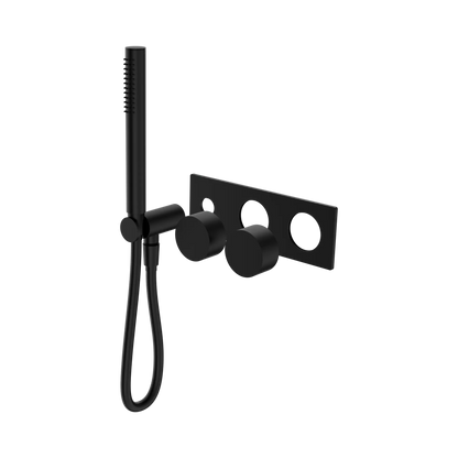 Kara Progressive Shower System Trim Kits Only Matte Black