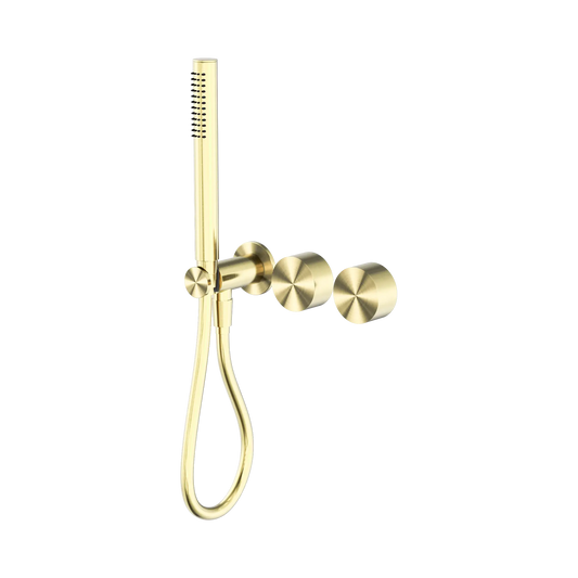 Kara Progressive Shower System Separate Plate Brushed Gold