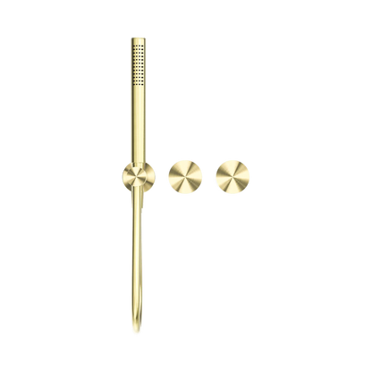 Kara Progressive Shower System Separate Plate Brushed Gold