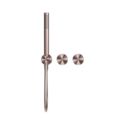 Kara Progressive Shower System Separate Plate Brushed Bronze