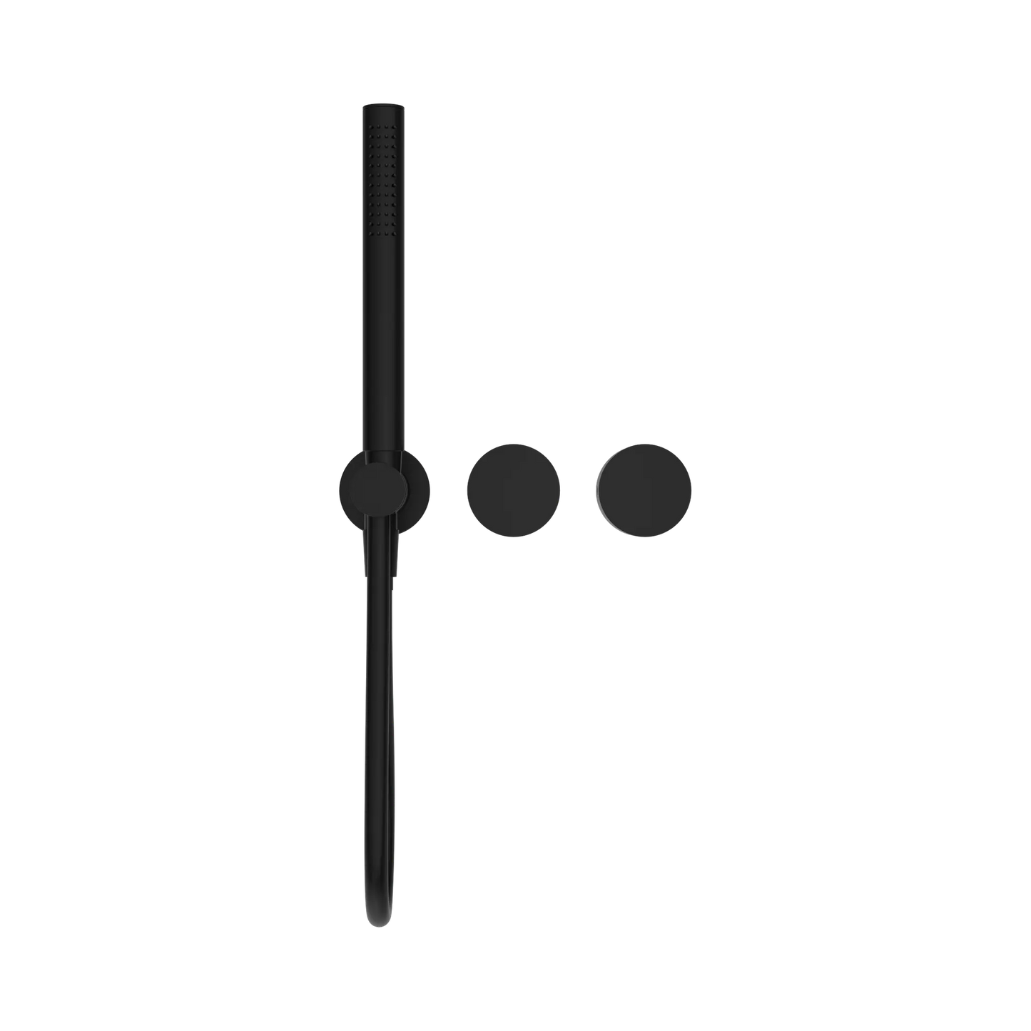 Kara Progressive Shower System Separate Plate Matte Black