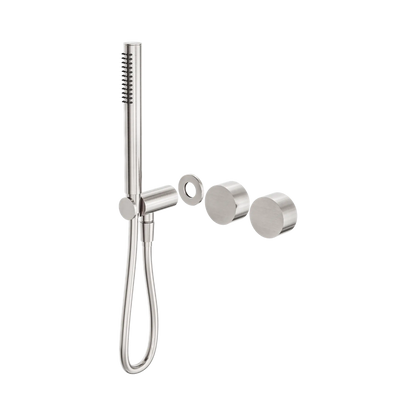 Kara Progressive Shower System Separate Plate Trim Kits Only Brushed Nickel