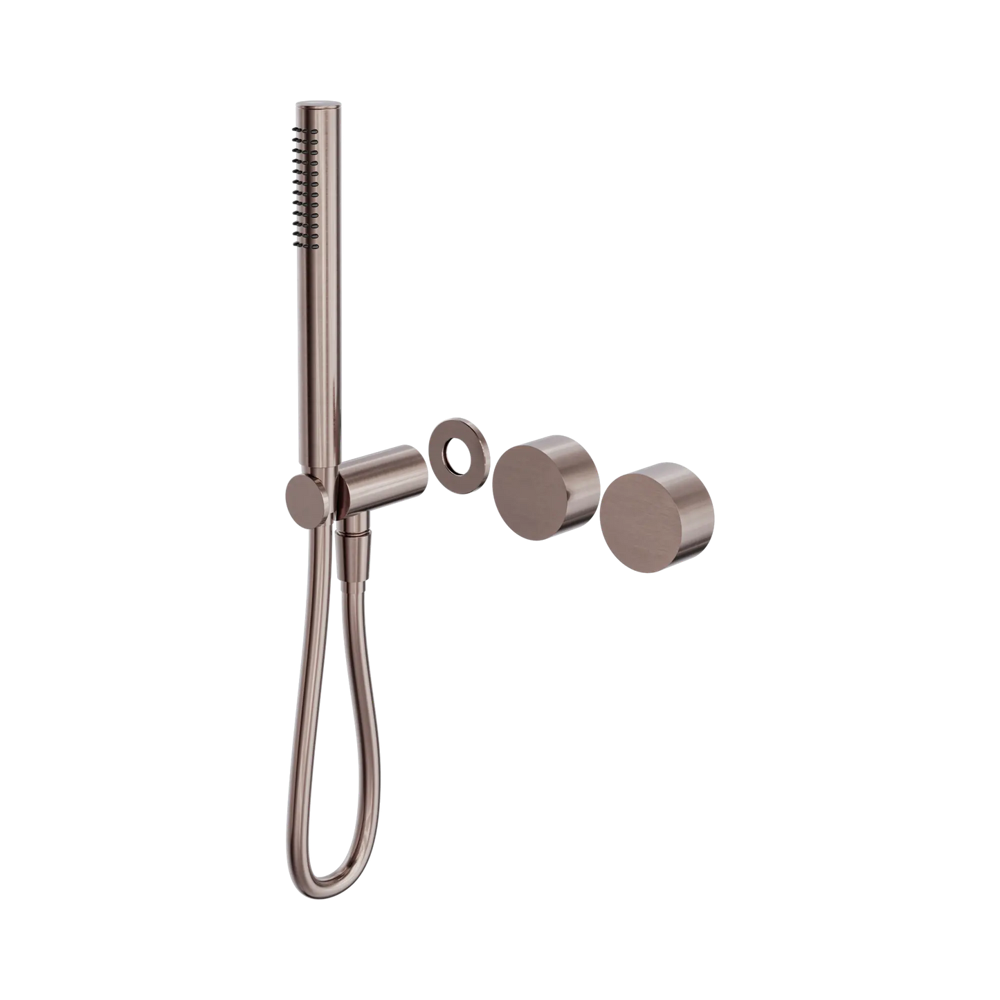 Kara Progressive Shower System Separate Plate Trim Kits Only Brushed Bronze