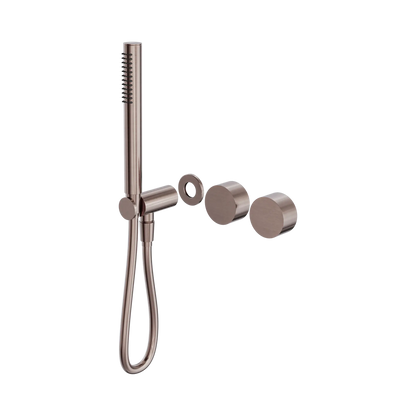 Kara Progressive Shower System Separate Plate Trim Kits Only Brushed Bronze