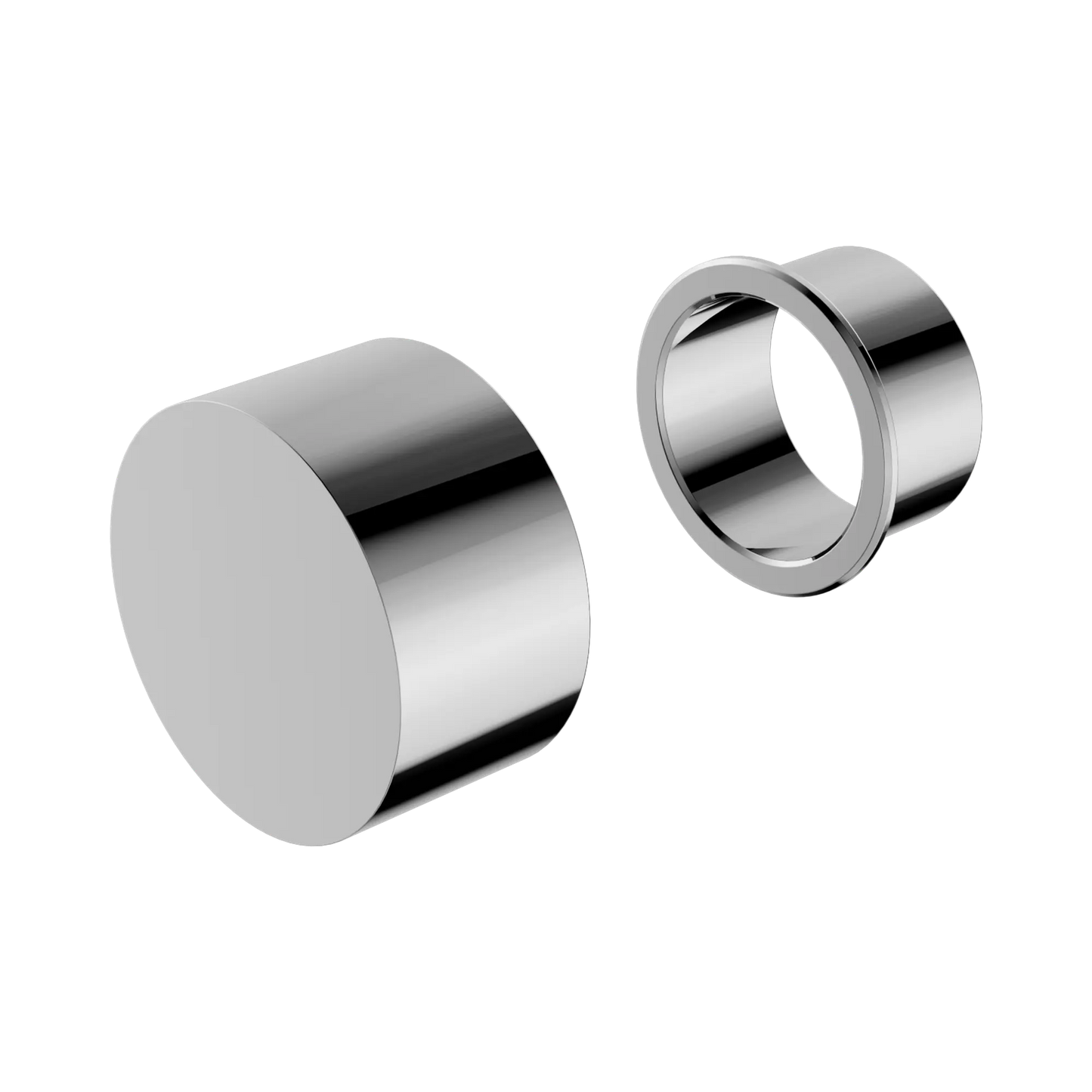Kara Progressive Shower Mixer Trim Kits Only  Chrome