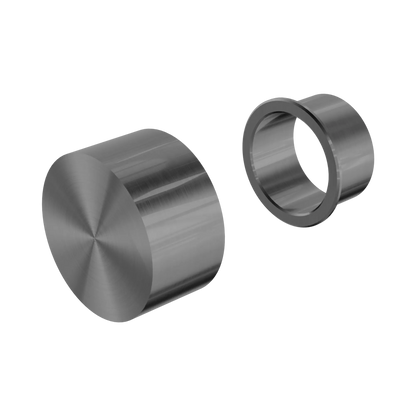 Kara Progressive Shower Mixer Trim Kits Only Gun Metal