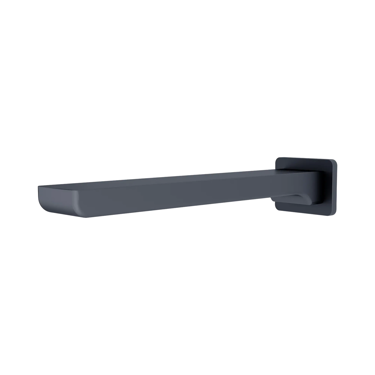 Celia Fixed Bath Spout Only Matte Black