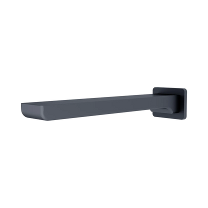 Celia Fixed Bath Spout Only Matte Black