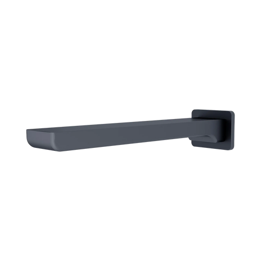 Celia Fixed Bath Spout Only Matte Black