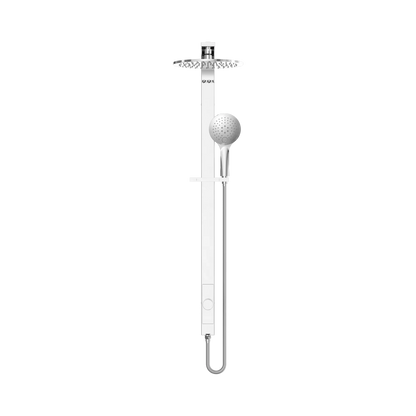 Astra Rain Round Twin Shower Single Hose Chrome
