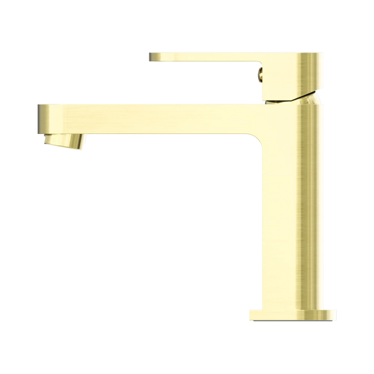 Ecco Basin Mixer Brushed Gold