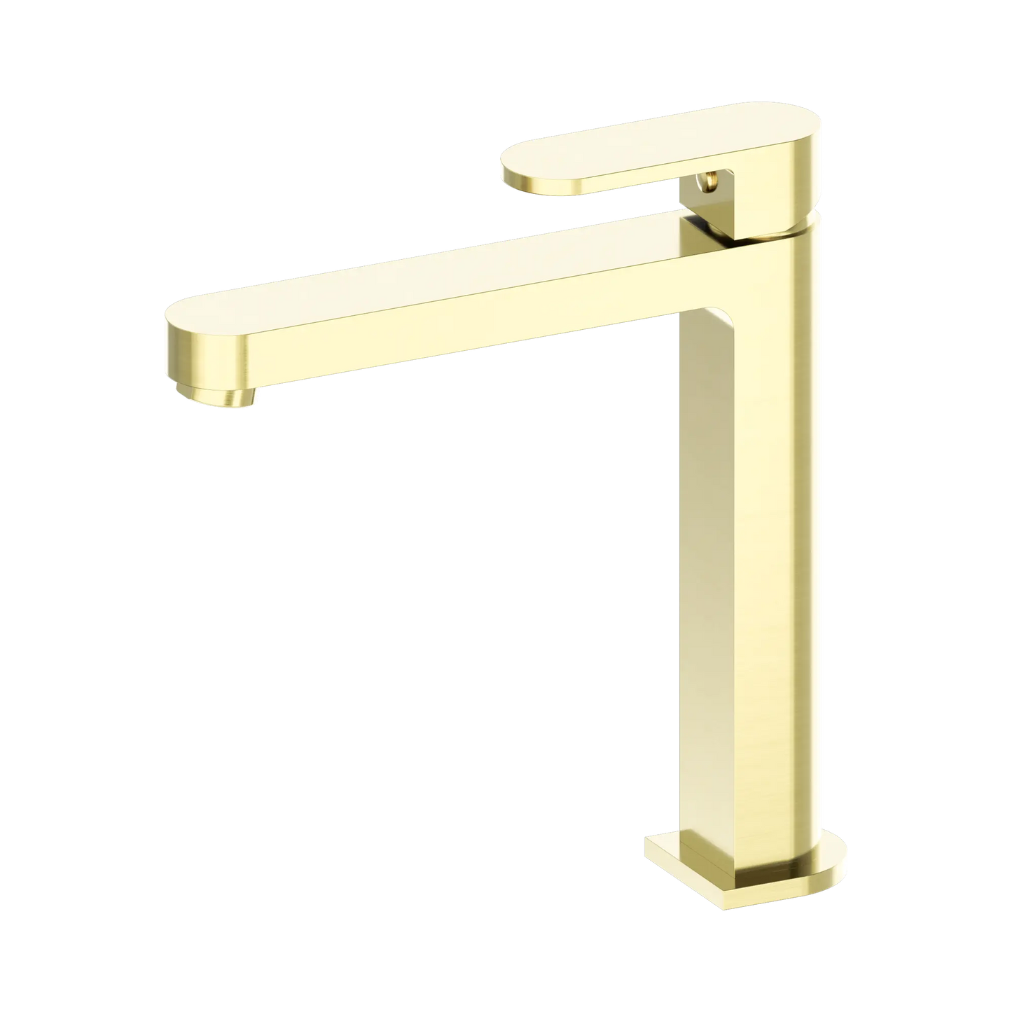 Ecco Tall Basin Mixer Brushed Gold