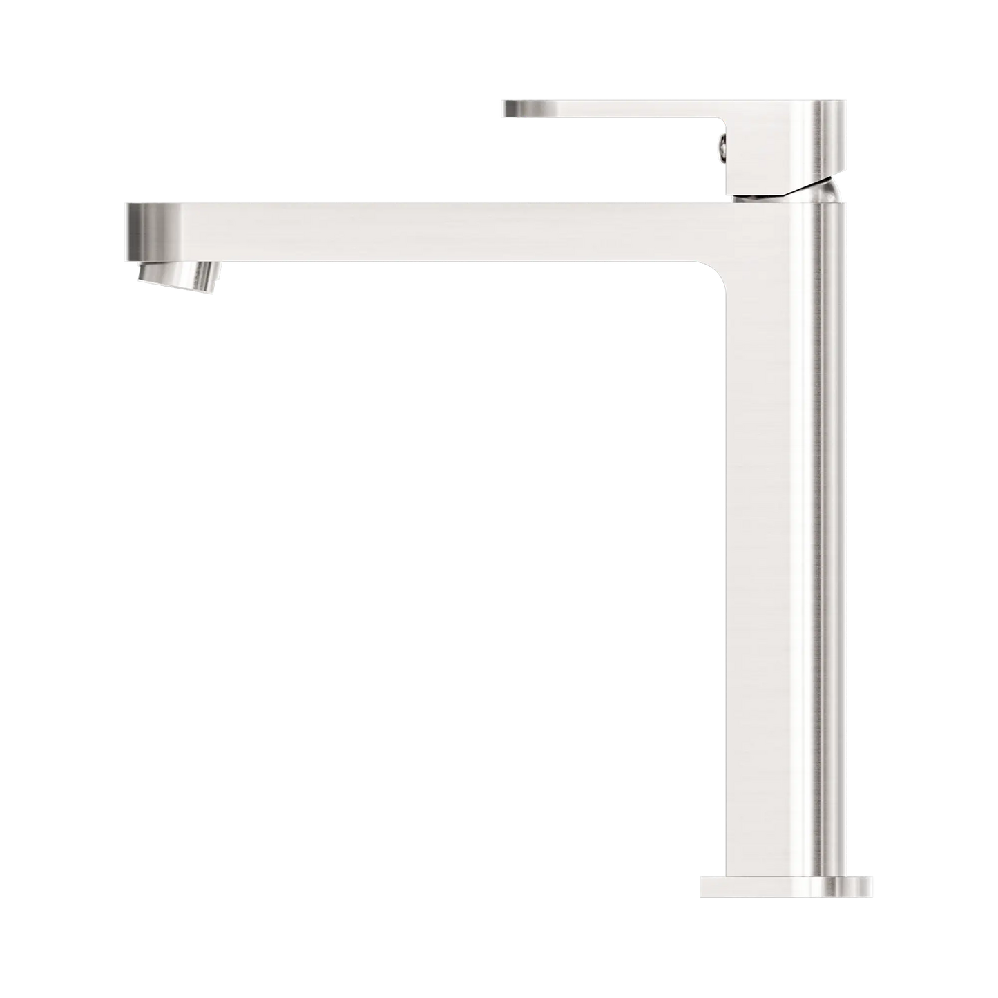 Ecco Tall Basin Mixer Brushed Nickel