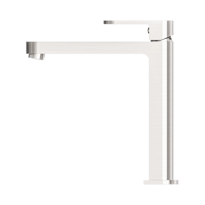Ecco Tall Basin Mixer Brushed Nickel