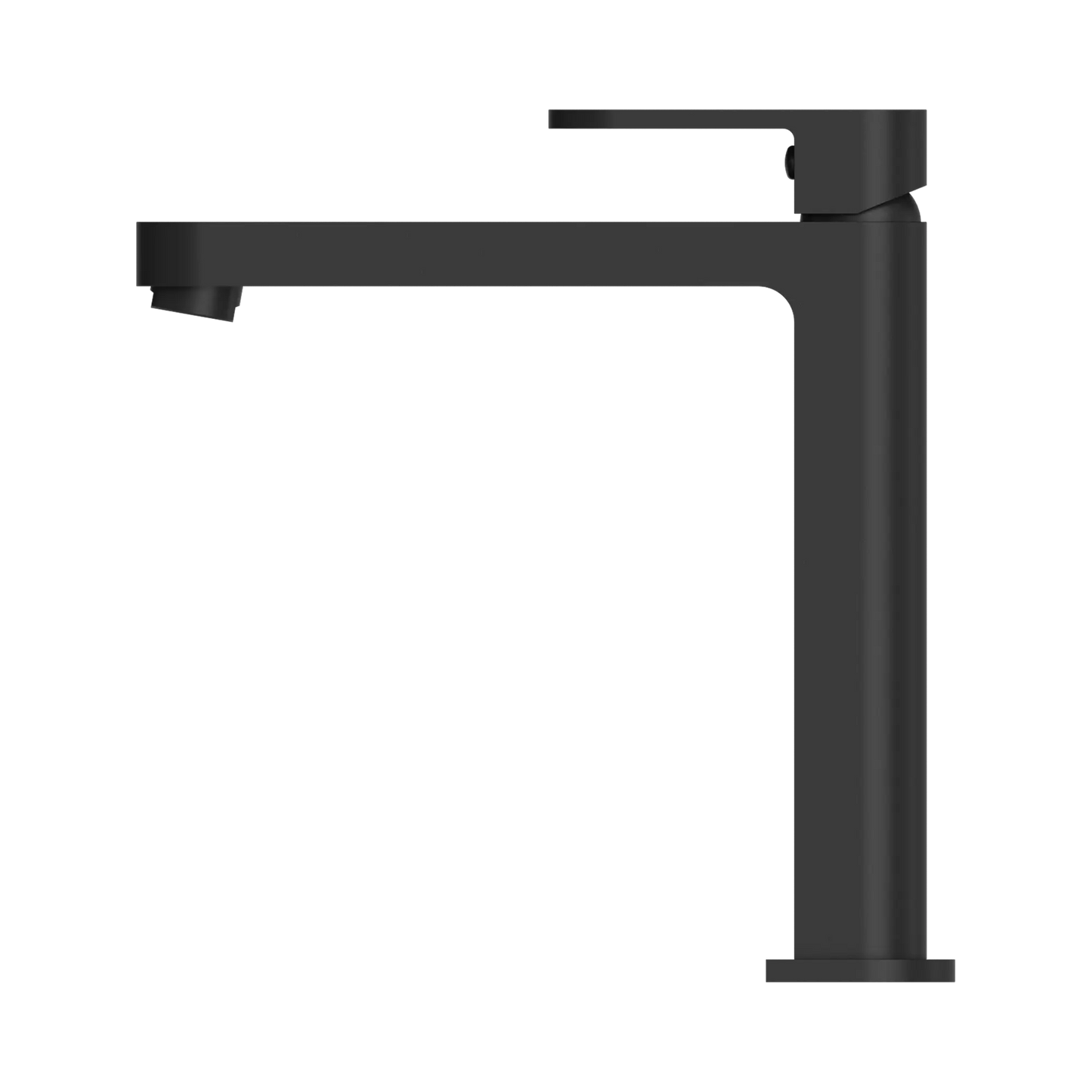 Ecco Tall Basin Mixer Matte Black