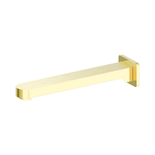 Ecco Fixed Bath Spout Only Brushed Gold