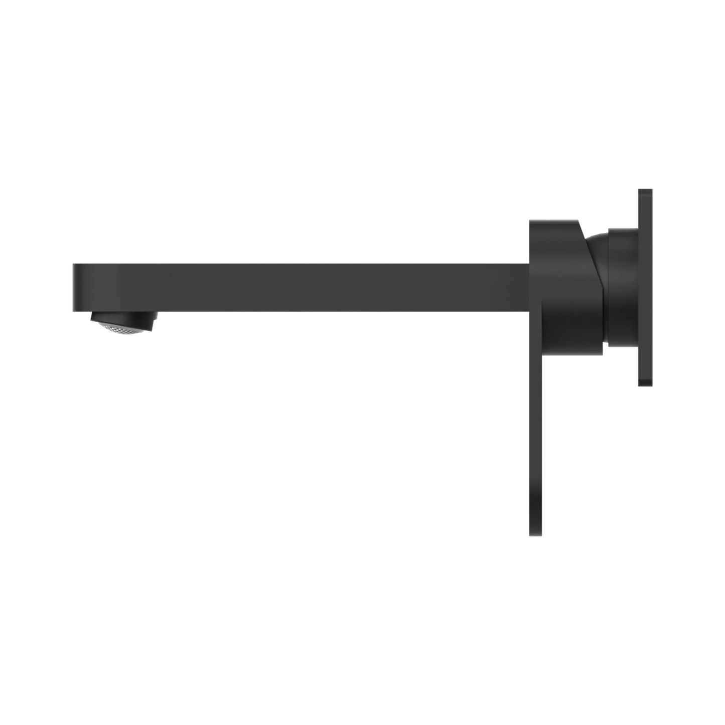 Ecco Wall Basin Mixer Matte Black