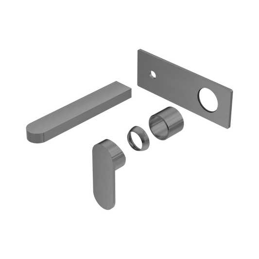 Ecco Wall Basin/Bath Mixer Trim Kits Only Gun Metal
