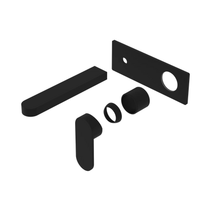 Ecco Wall Basin/Bath Mixer Trim Kits Only Matte Black