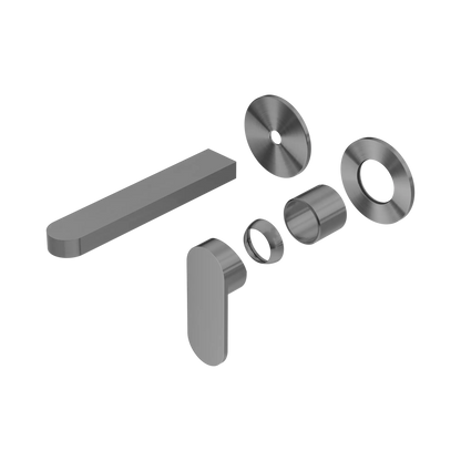Ecco Wall Basin/Bath Mixer Separate Back Plate Trim Kits Only Gun Metal
