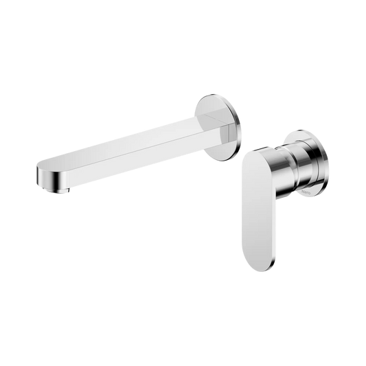 Ecco Wall Basin/Bath Mixer Separate Back Plate 60mm Chrome