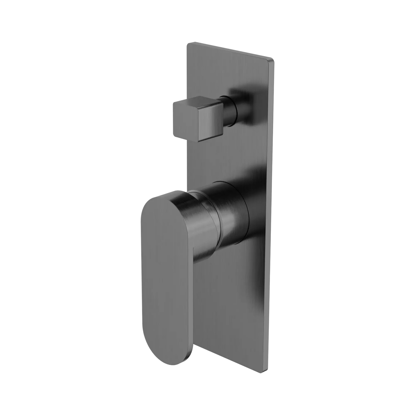 Ecco Shower Mixer With Diverter Gun Metal