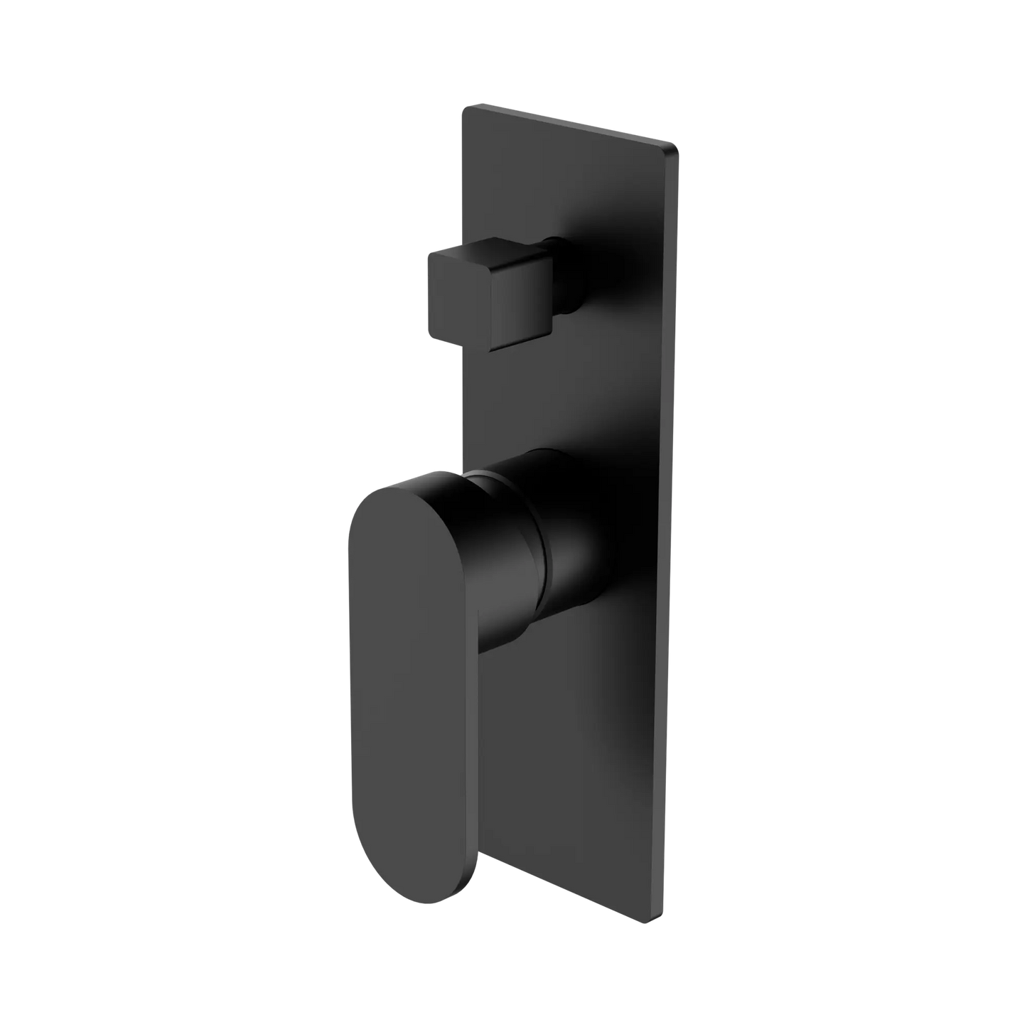 Ecco Shower Mixer With Diverter Matte Black
