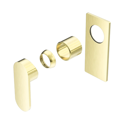 Ecco Shower Mixer Trim Kits Only Brushed Gold