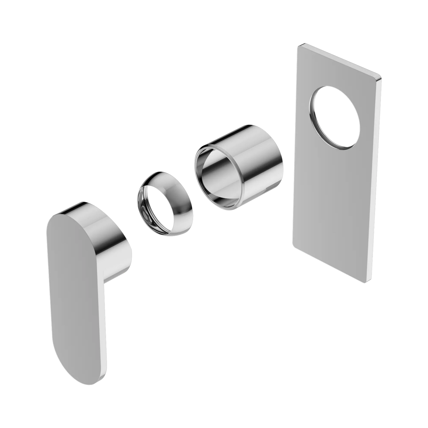 Ecco Shower Mixer Trim Kits Only Chrome